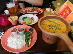 Curry and holy guacamole at Las Iguanas in Cardiff