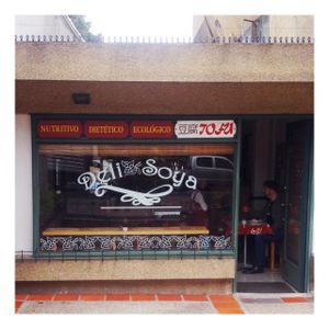 Entrance at Deli Soya in Bogota