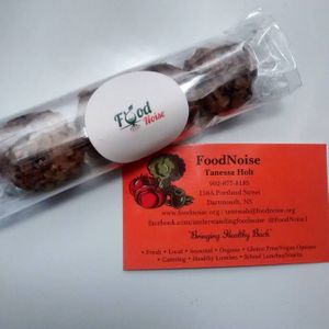 Vegan energy truffles  at Food Noise in Dartmouth