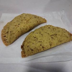 Jamaican patties at Food Noise in Dartmouth