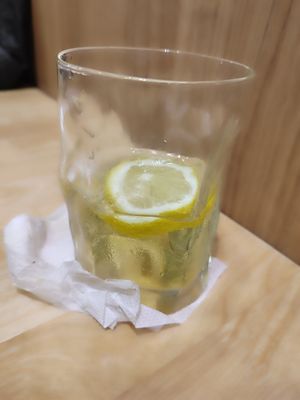 Honey lemon tea at Vege Coffee in Johor Bahru