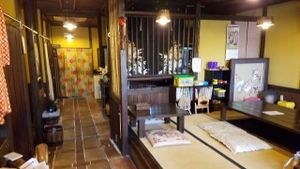 Cute interior at Sakura Saku in Himeji