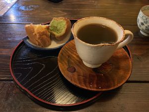 Dessert for non-vegans at Sakura Saku in Himeji