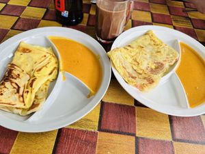 Roti prata  at Tian Xia vegetarian 天下素食 in Johor Bahru