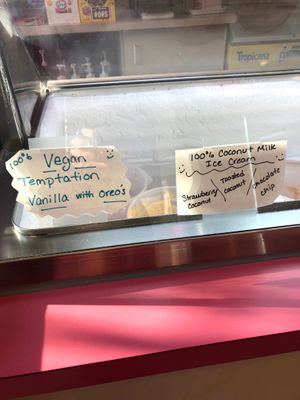 Vegan flavors  at Sweet Sensations in Babylon
