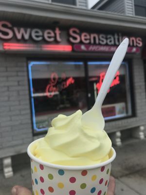 Vegan soft serve   at Sweet Sensations in Babylon