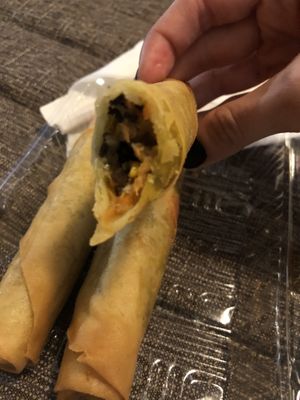 Spring rolls at Yummy Noodle in Cairns