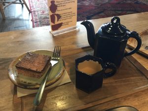 Mocha Cacao Bar ❤️ at Dobra Tea in Asheville