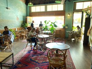 Interior  at Dobra Tea in Asheville