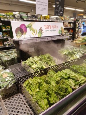 ultra fresh organic at Saruga Organic Supermarket 사러가 슈퍼마켓 in Seoul