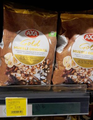 plant-based muesli (imported) at Saruga Organic Supermarket 사러가 슈퍼마켓 in Seoul