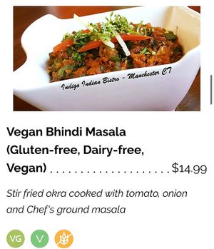  at IndiGo Indian Bistro in Manchester