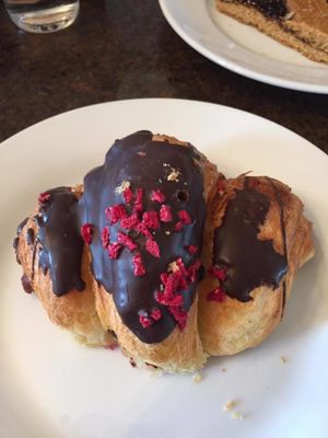 Chocolate croissant  at Passion Reykjavik in Reykjavik