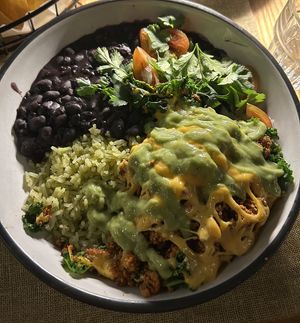 One of the vegan bowls  at Tomatillo in Dobbs Ferry