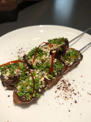 tempeh skewers at MuYe - Mottainai in Kaohsiung