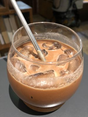 cocoa oatmilk  at MuYe - Mottainai in Kaohsiung
