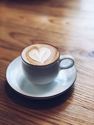 Almond mylk latte  at MuYe - Mottainai in Kaohsiung