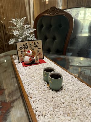 Smoked plum juice   at Yu Shan Ge Vegetarian in Kaohsiung