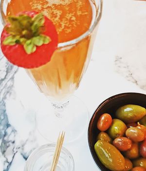 Olives & cocktails at Redemption - Chepstow in West London