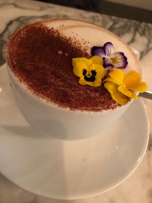 Hot chocolate  at Redemption - Chepstow in West London