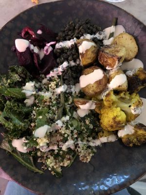 Buddha bowl at Redemption - Chepstow in West London