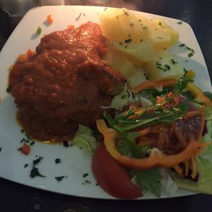 schnitzel  at Aurora in Berlin