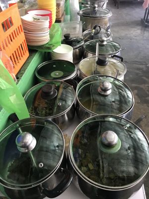 Big range of Filipino dishes to choose from  at Golden Vegetarian Eatery in Davao City