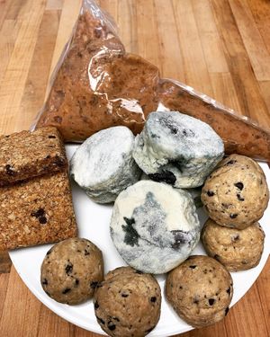 vegan muffins at Two Daughters Bakeshop in North Vancouver