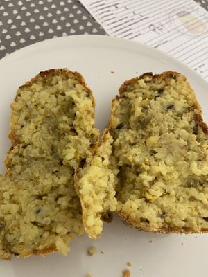 Interno la pistacchio   at Arancinaglutenfree in Siracusa