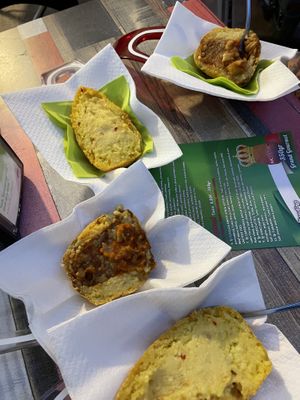 Vegan arancini  at Arancinaglutenfree in Siracusa