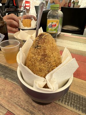 One arancini (v big)  at Arancinaglutenfree in Siracusa