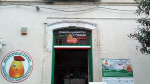Main entrance. at Arancinaglutenfree in Siracusa