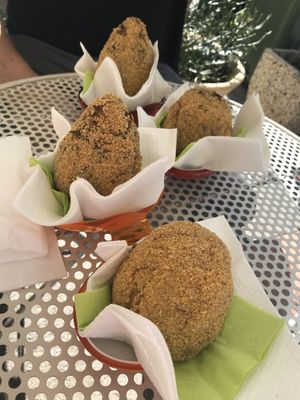 Vegan aranchini  at Arancinaglutenfree in Siracusa