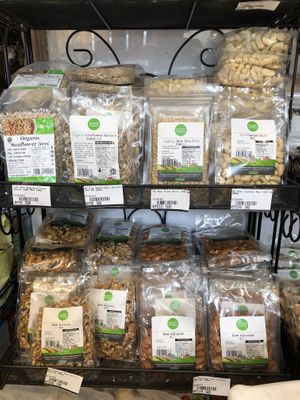  Raw nuts (cashew, pine, almond, walnut) at Zenxin Organic Health Food Shop in Penang