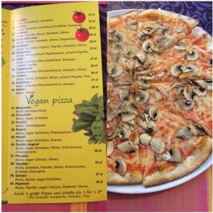 Pizza Funghi  at Pizzeria Fernando in Kolobrzeg