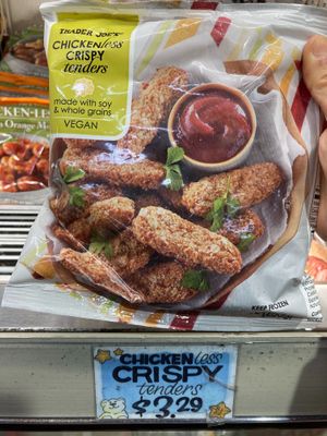 Chickenless tenders at Trader Joe's - Nob Hill in San Francisco