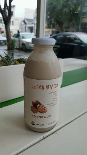 No Egg Nog at Urban Remedy in San Francisco