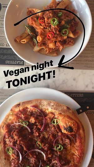 Regular vegan nights at Gio's in Crewe