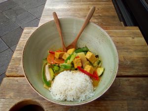 Vegan Curry at Memoires d'Indochine in Mannheim