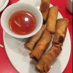 ";egg"; rolls at Pho Da Son in Montreal