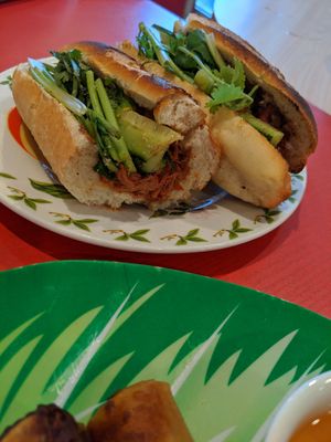 Banh me at Pho Da Son in Montreal