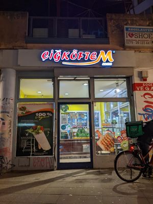 From outside at Cigköftem - Adalbertstrasse in Berlin