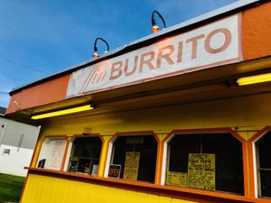 Effin Buritto! walk up to order and there is outdoor seating. at Effin Burritos in Geneva