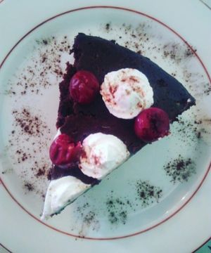 Black Forest cake at Casse-Noisette in Le Havre