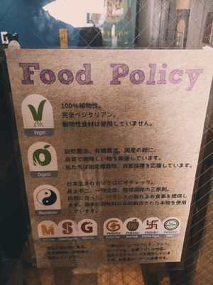   at Veganic To Go in Tokyo