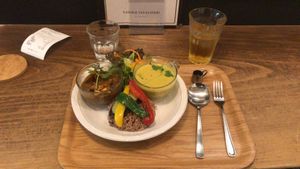 Very tasty! 3000 ¥ at Veganic To Go in Tokyo