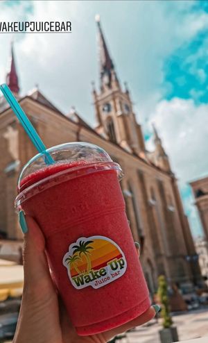 Antistres : ) at Wake Up Juice Bar in Novi Sad