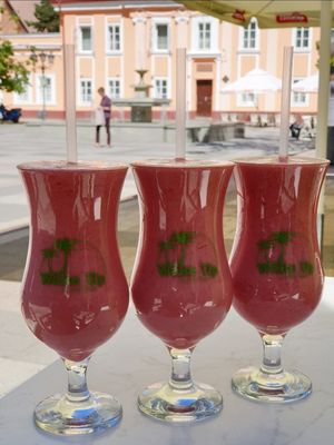 100 % only fruit ❤ at Wake Up Juice Bar in Novi Sad