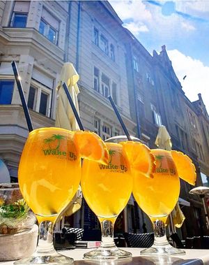 100% Fresh Orangines 🍊 at Wake Up Juice Bar in Novi Sad