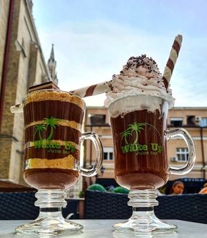 Hott Chocolate at Wake Up Juice Bar in Novi Sad